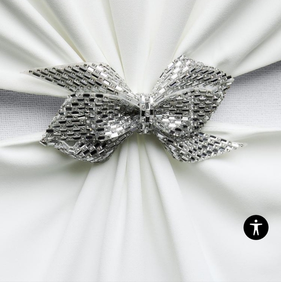 Zara NWT Jewel Bow Open Back Mini Dress in white Size small - Picture 9 of 11